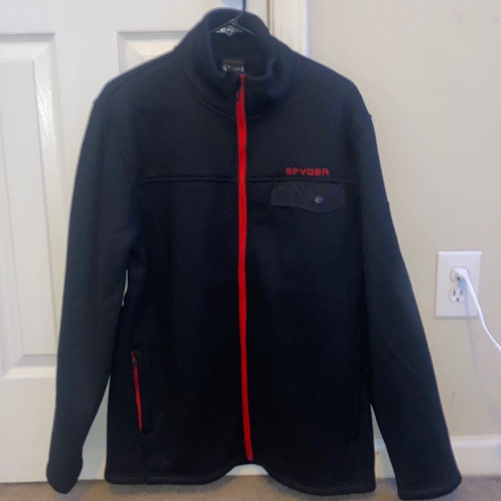 Men’s spyder full zip jacket